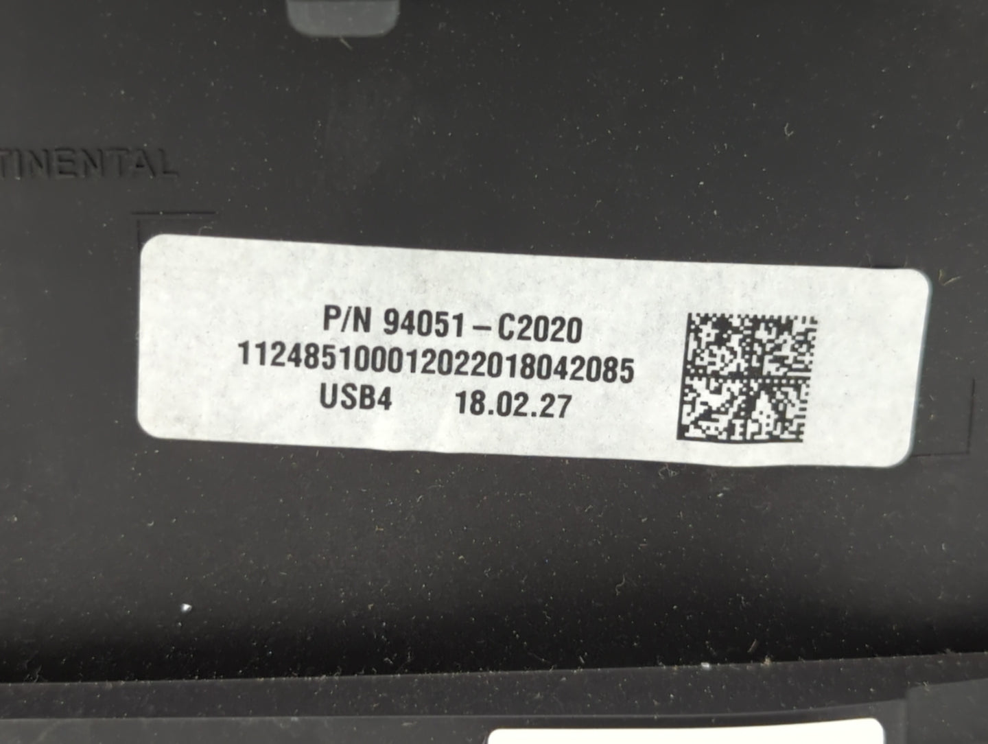 2018 Hyundai Sonata Instrument Cluster Speedometer Gauges P/N:94051-C2020 Fits OEM Used Auto Parts - Oemusedautoparts1.com