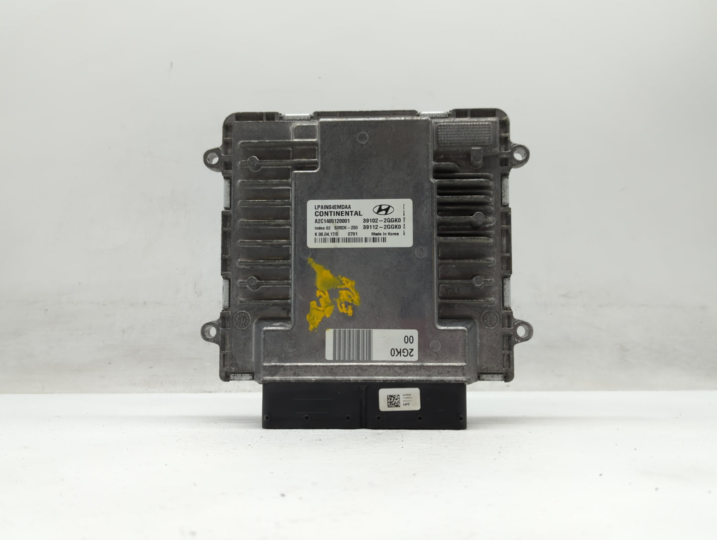 2018-2019 Hyundai Sonata PCM Engine Control Computer ECU ECM PCU OEM P/N:39112-2GGK0 39102-2GGK0, 39102-2GGJ0 Fits Fits 2018