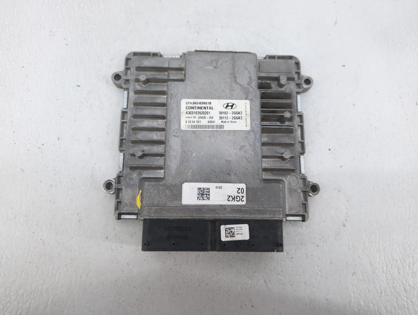 2018-2019 Hyundai Sonata PCM Engine Control Computer ECU ECM PCU OEM P/N:39112-2GGK0 39102-2GGK0, 39102-2GGJ0 Fits Fits 2018