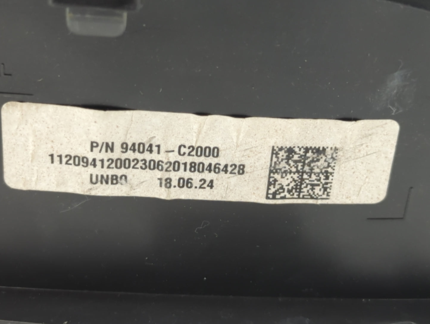 2018 Hyundai Sonata Instrument Cluster Speedometer Gauges P/N:94051-C2000 94041-C2000 Fits OEM Used Auto Parts - Oemusedauto