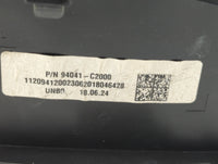 2018 Hyundai Sonata Instrument Cluster Speedometer Gauges P/N:94051-C2000 94041-C2000 Fits OEM Used Auto Parts - Oemusedauto