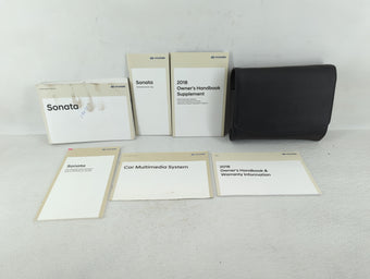 compare product 2018 Hyundai Sonata Owners Manual Book Guide OEM Used Auto Parts