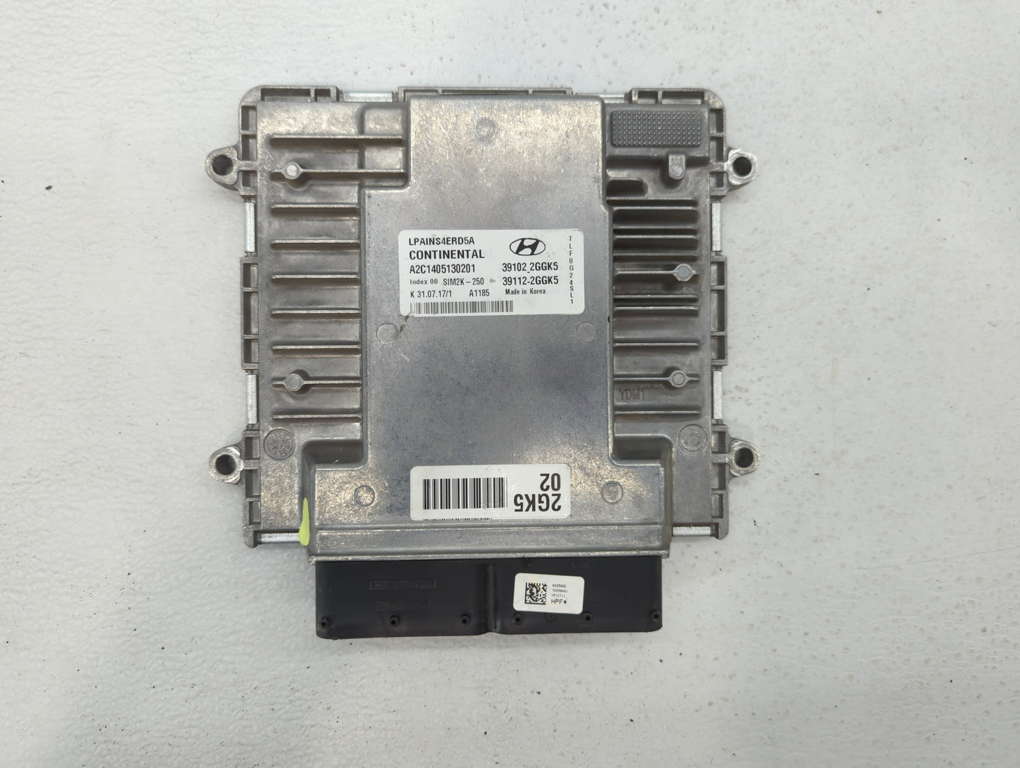 2018-2019 Hyundai Sonata PCM Engine Control Computer ECU ECM PCU OEM P/N:39112-2GGK5 39102-2GGK5 Fits Fits 2018 2019 OEM Use