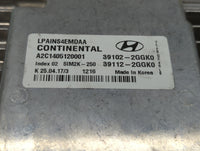 2018-2019 Hyundai Sonata PCM Engine Control Computer ECU ECM PCU OEM P/N:39102-2GGK0 Fits Fits 2018 2019 OEM Used Auto Parts