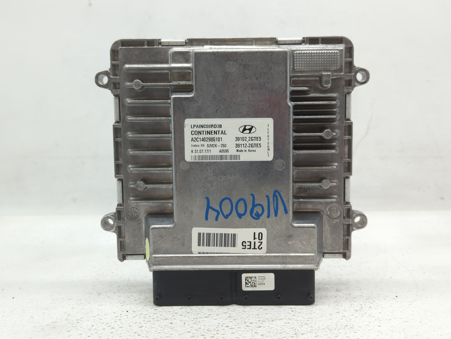 2018-2019 Hyundai Sonata PCM Engine Control Computer ECU ECM PCU OEM P/N:39112-2GTE5 39102-2GTE5, 39102-2GTE6 Fits Fits 2018