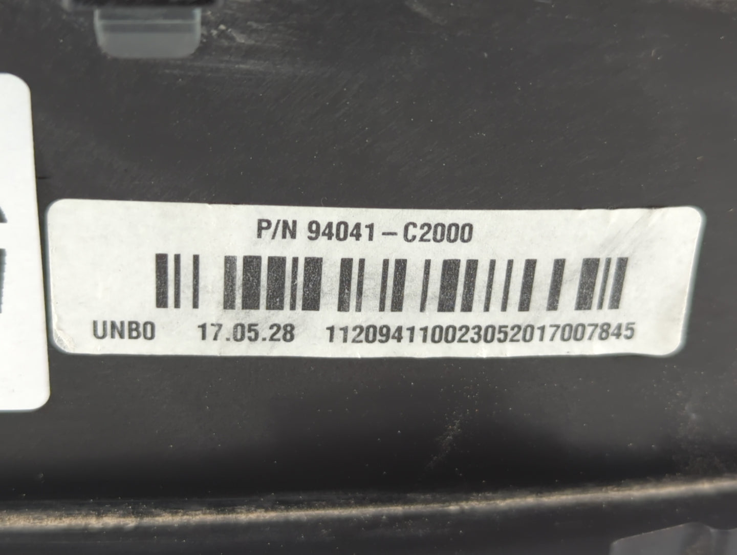 2018 Hyundai Sonata Instrument Cluster Speedometer Gauges P/N:94051-C2000 94041-C2000 Fits OEM Used Auto Parts - Oemusedauto
