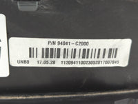 2018 Hyundai Sonata Instrument Cluster Speedometer Gauges P/N:94051-C2000 94041-C2000 Fits OEM Used Auto Parts - Oemusedauto