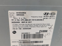 2018-2019 Hyundai Sonata Am Fm Cd Player Radio Receiver - Oemusedautoparts1.com