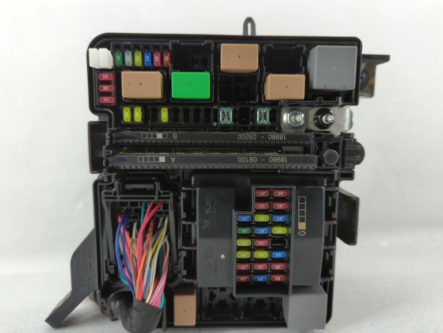 2018-2019 Hyundai Sonata Fusebox Fuse Box Panel Relay Module P/N:91951-C2850 912A0-C2230 Fits Fits 2018 2019 OEM Used Auto P