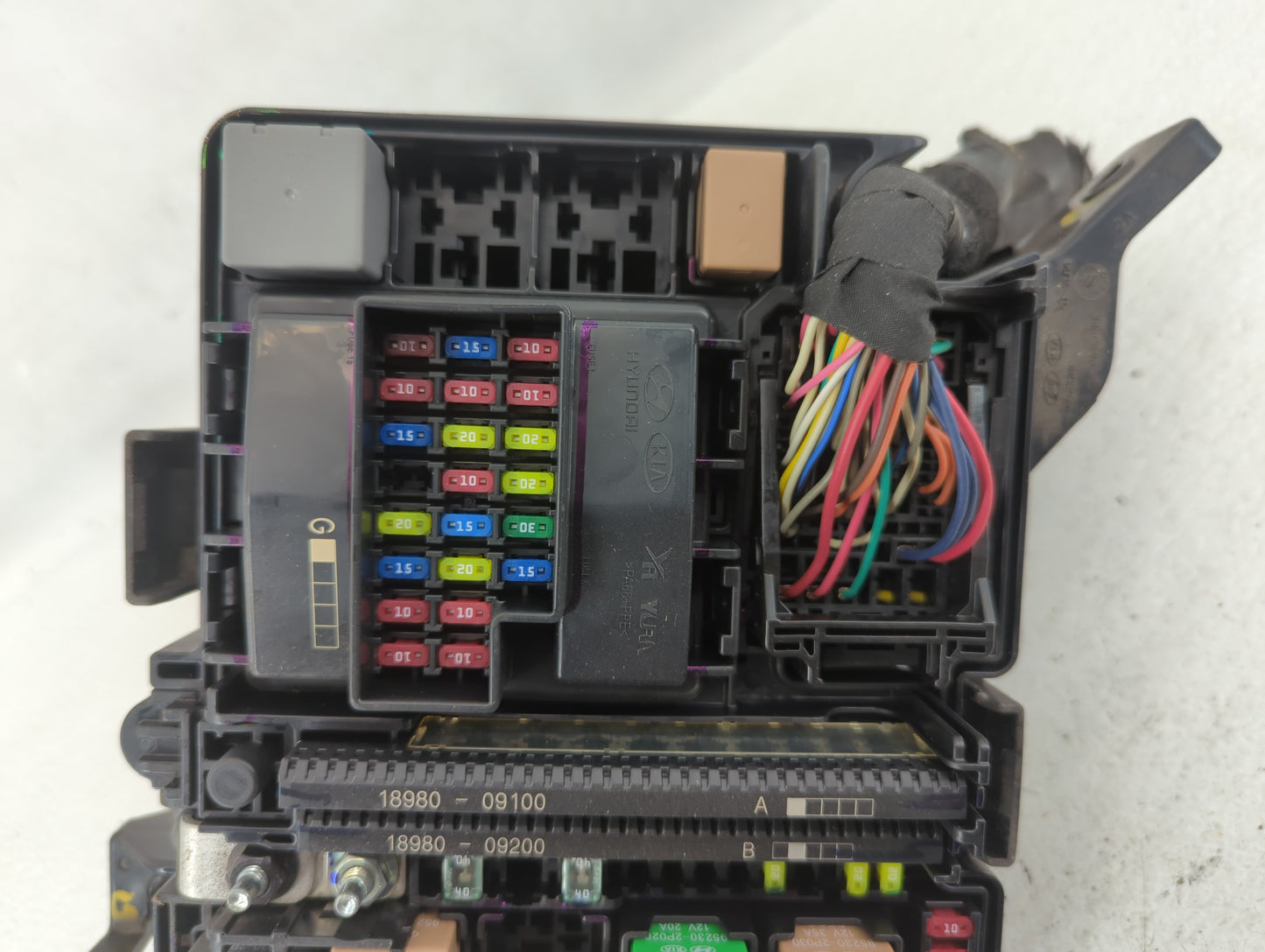 2018-2019 Hyundai Sonata Fusebox Fuse Box Panel Relay Module P/N:91951-C2850 912A0-C2230 Fits Fits 2018 2019 OEM Used Auto P