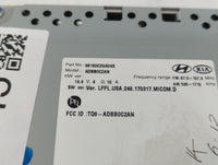 2018-2019 Hyundai Sonata Radio AM FM Cd Player Receiver Replacement P/N:96160C2UA04X Fits Fits 2018 2019 OEM Used Auto Parts