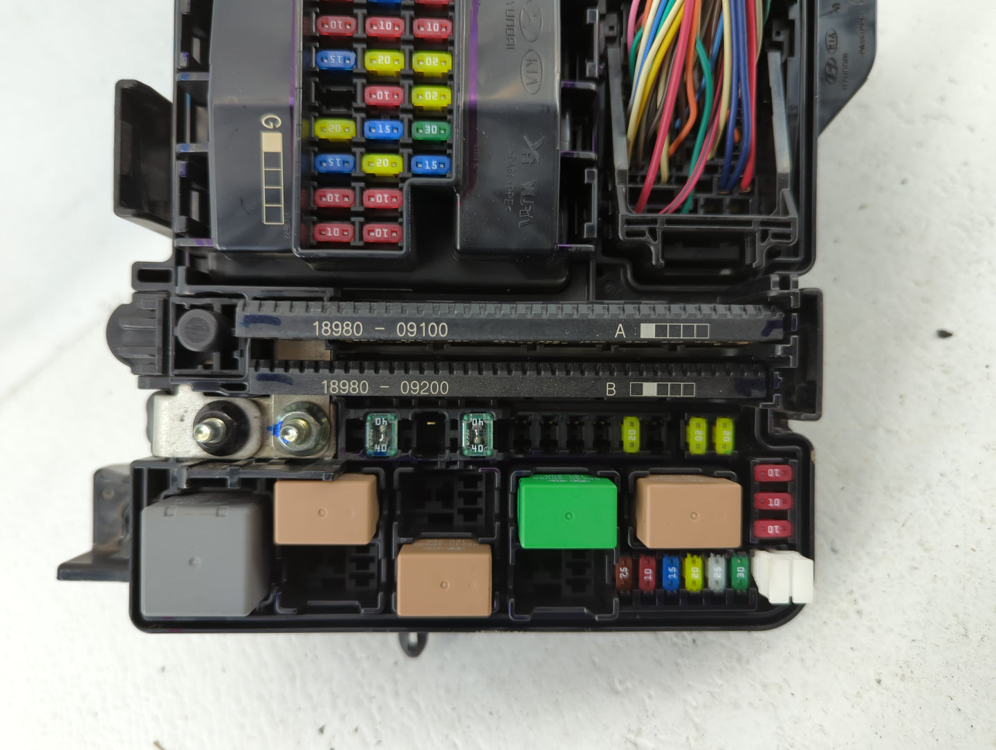 2018-2019 Hyundai Sonata Fusebox Fuse Box Panel Relay Module P/N:91951-C2850 Fits Fits 2018 2019 OEM Used Auto Parts - Oemus