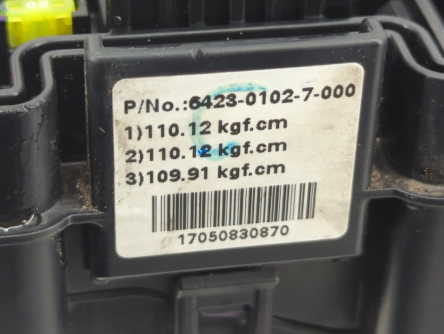 2018-2019 Hyundai Sonata Fusebox Fuse Box Panel Relay Module P/N:VS912A0C2370LA Fits Fits 2018 2019 OEM Used Auto Parts - Oe