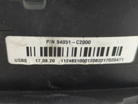 2018 Hyundai Sonata Instrument Cluster Speedometer Gauges P/N:94051-C2000 Fits OEM Used Auto Parts - Oemusedautoparts1.com