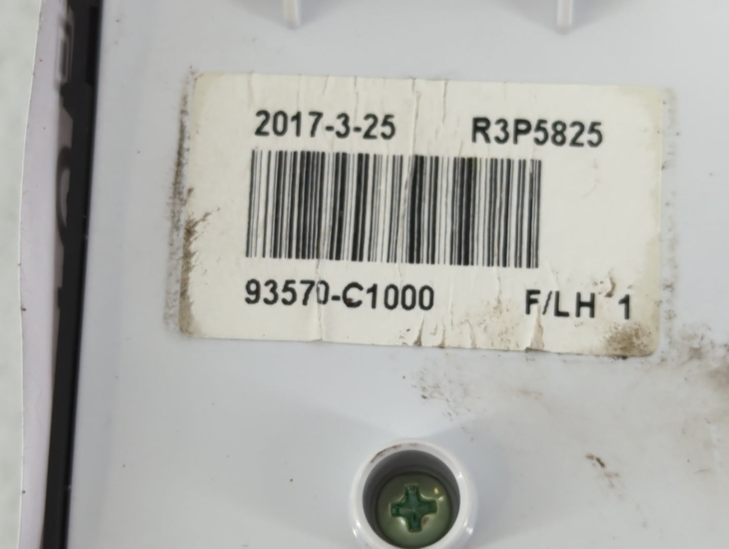 2015-2019 Hyundai Sonata Master Power Window Switch Replacement Driver Side Left P/N:93570-C1000 Fits OEM Used Auto Parts - 