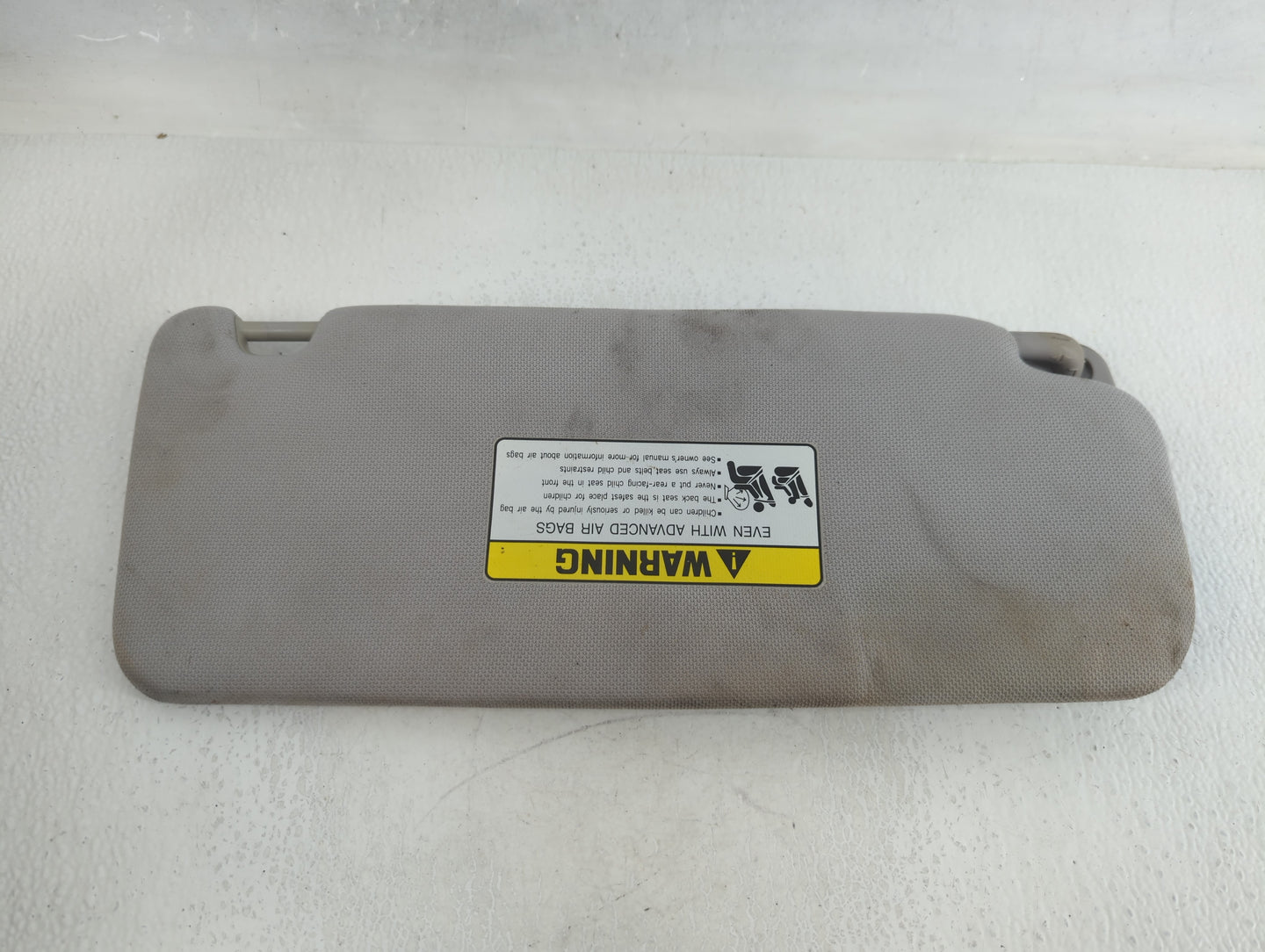 2016-2019 Hyundai Sonata Sun Visor Shade Replacement Driver Left Mirror Fits Fits 2016 2017 2018 2019 OEM Used Auto Parts - 