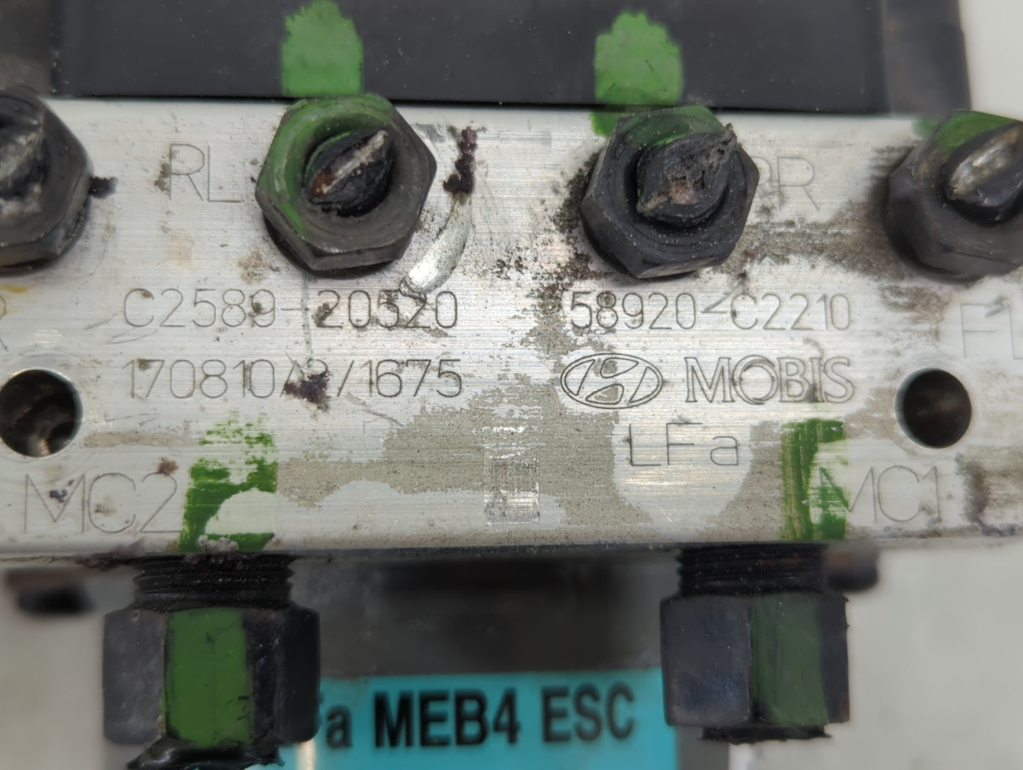 2018-2019 Hyundai Sonata ABS Pump Control Module Replacement P/N:58920-C2210 C2589-20520 Fits Fits 2018 2019 OEM Used Auto P