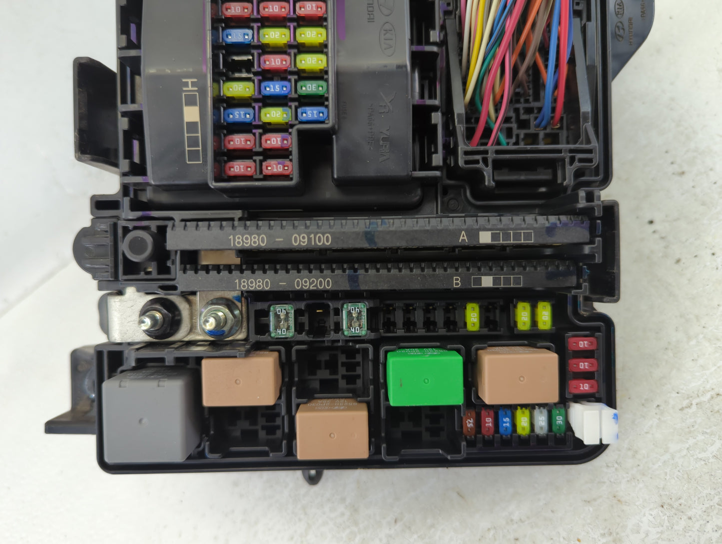 2018-2019 Hyundai Sonata Fusebox Fuse Box Panel Relay Module P/N:91951-C2850 912A0C2230LA Fits Fits 2018 2019 OEM Used Auto 