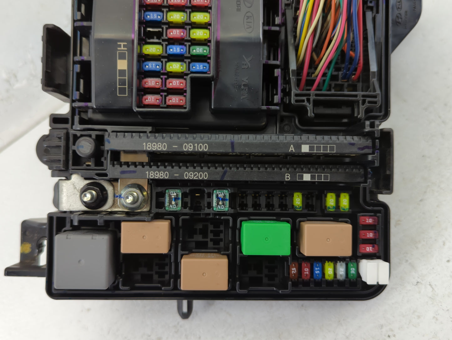 2018-2019 Hyundai Sonata Fusebox Fuse Box Panel Relay Module P/N:91951-C2850 Fits Fits 2018 2019 OEM Used Auto Parts - Oemus