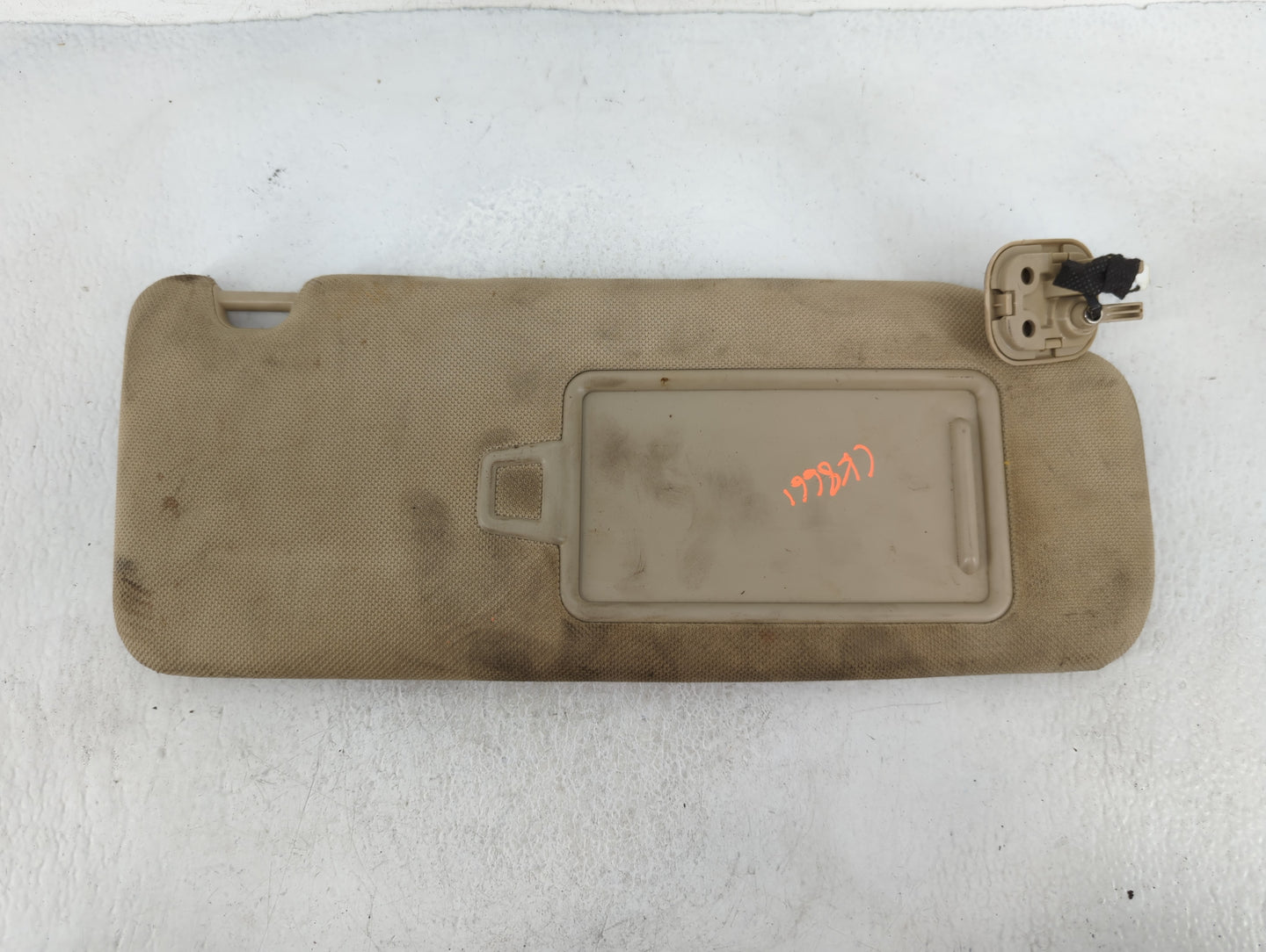 2015-2019 Hyundai Sonata Sun Visor Shade Replacement Passenger Right Mirror Fits Fits 2015 2016 2017 2018 2019 OEM Used Auto