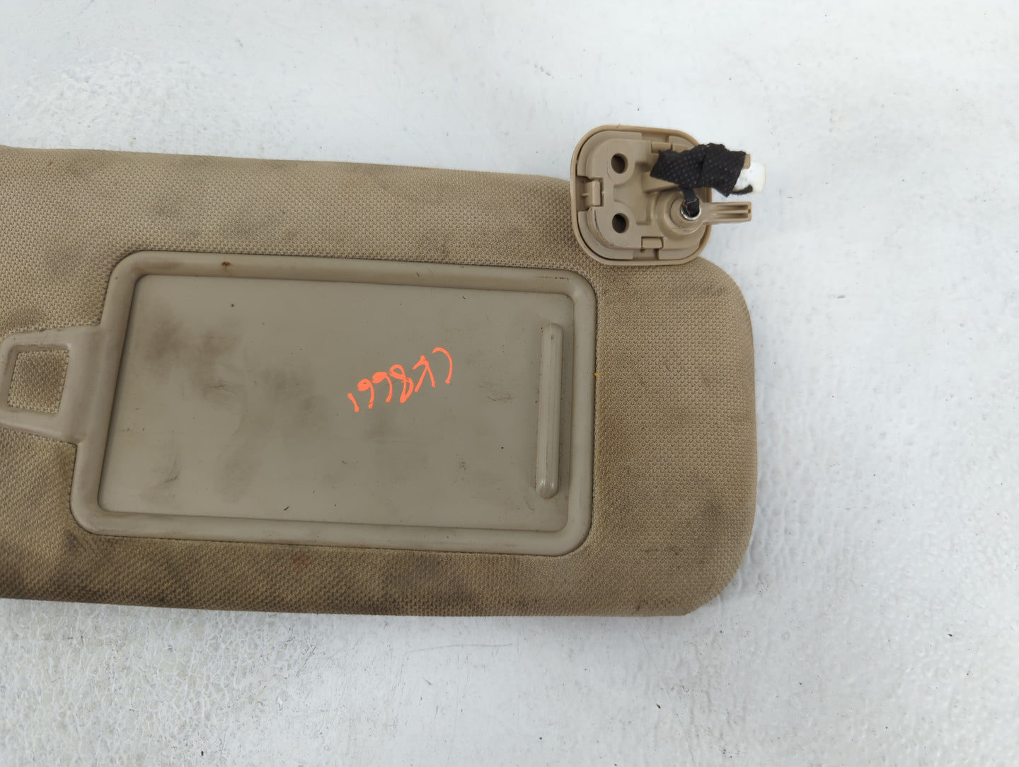 2015-2019 Hyundai Sonata Sun Visor Shade Replacement Passenger Right Mirror Fits Fits 2015 2016 2017 2018 2019 OEM Used Auto