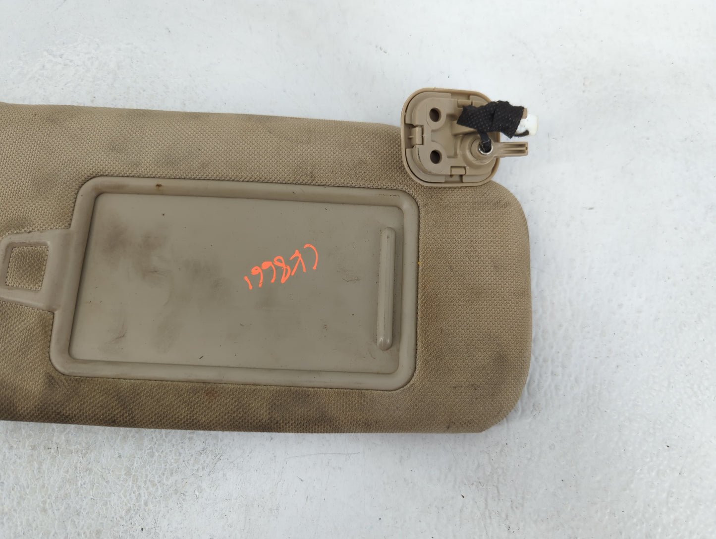 2015-2019 Hyundai Sonata Sun Visor Shade Replacement Passenger Right Mirror Fits Fits 2015 2016 2017 2018 2019 OEM Used Auto