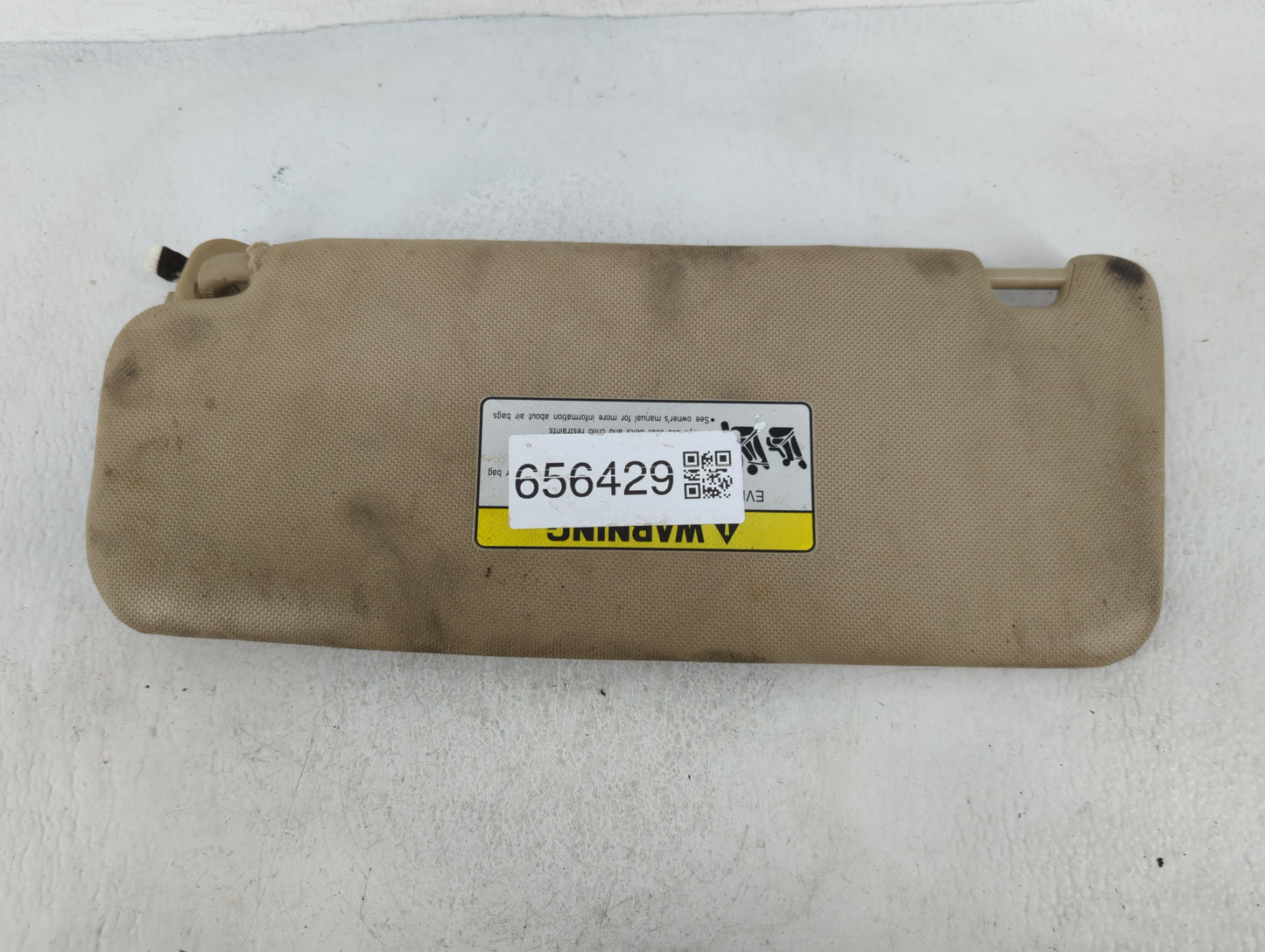 2015-2019 Hyundai Sonata Sun Visor Shade Replacement Passenger Right Mirror Fits Fits 2015 2016 2017 2018 2019 OEM Used Auto