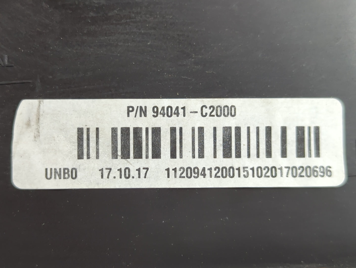 2018 Hyundai Sonata Instrument Cluster Speedometer Gauges P/N:94041-C2000 Fits OEM Used Auto Parts - Oemusedautoparts1.com
