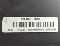 2018 Hyundai Sonata Instrument Cluster Speedometer Gauges P/N:94041-C2000 Fits OEM Used Auto Parts - Oemusedautoparts1.com