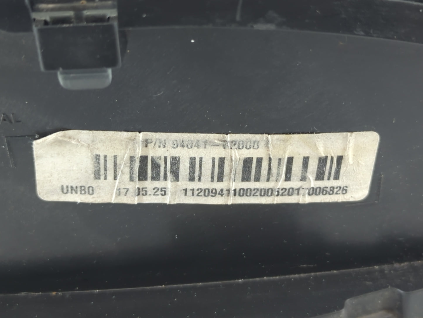 2018 Hyundai Sonata Instrument Cluster Speedometer Gauges P/N:94041-02000 Fits OEM Used Auto Parts - Oemusedautoparts1.com