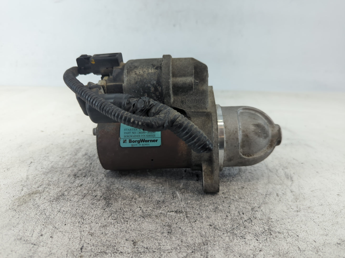 2015-2019 Hyundai Sonata Car Starter Motor Solenoid OEM P/N:36100-2G250 Fits Fits 2015 2016 2017 2018 2019 2020 OEM Used Aut