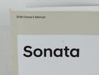 2018 Hyundai Sonata Owners Manual Book Guide P/N:JC1O-EU84G OEM Used Auto Parts - Oemusedautoparts1.com