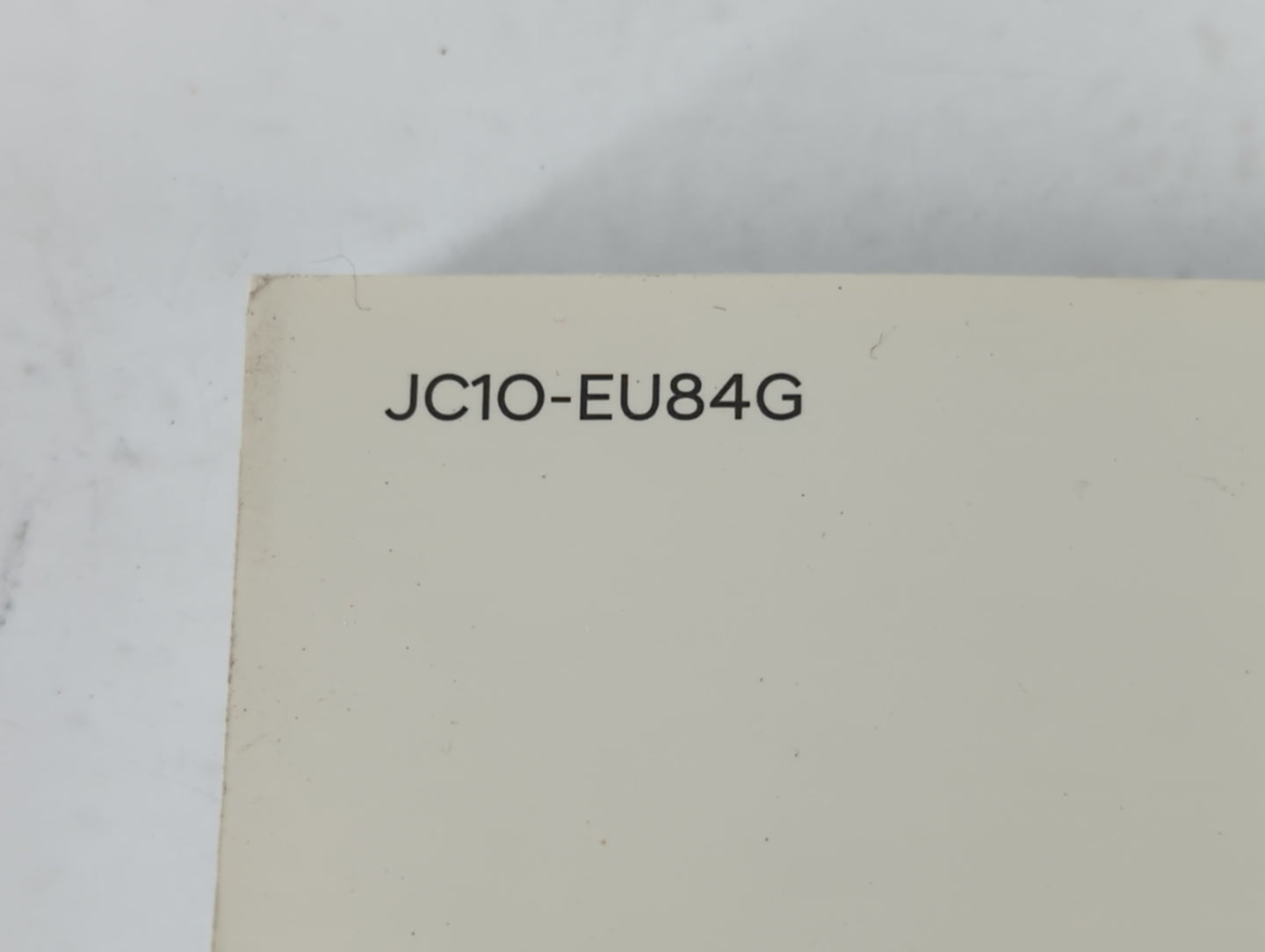 2018 Hyundai Sonata Owners Manual Book Guide P/N:JC1O-EU84G OEM Used Auto Parts - Oemusedautoparts1.com
