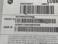 2018-2019 Hyundai Sonata Information Display Screen - Oemusedautoparts1.com