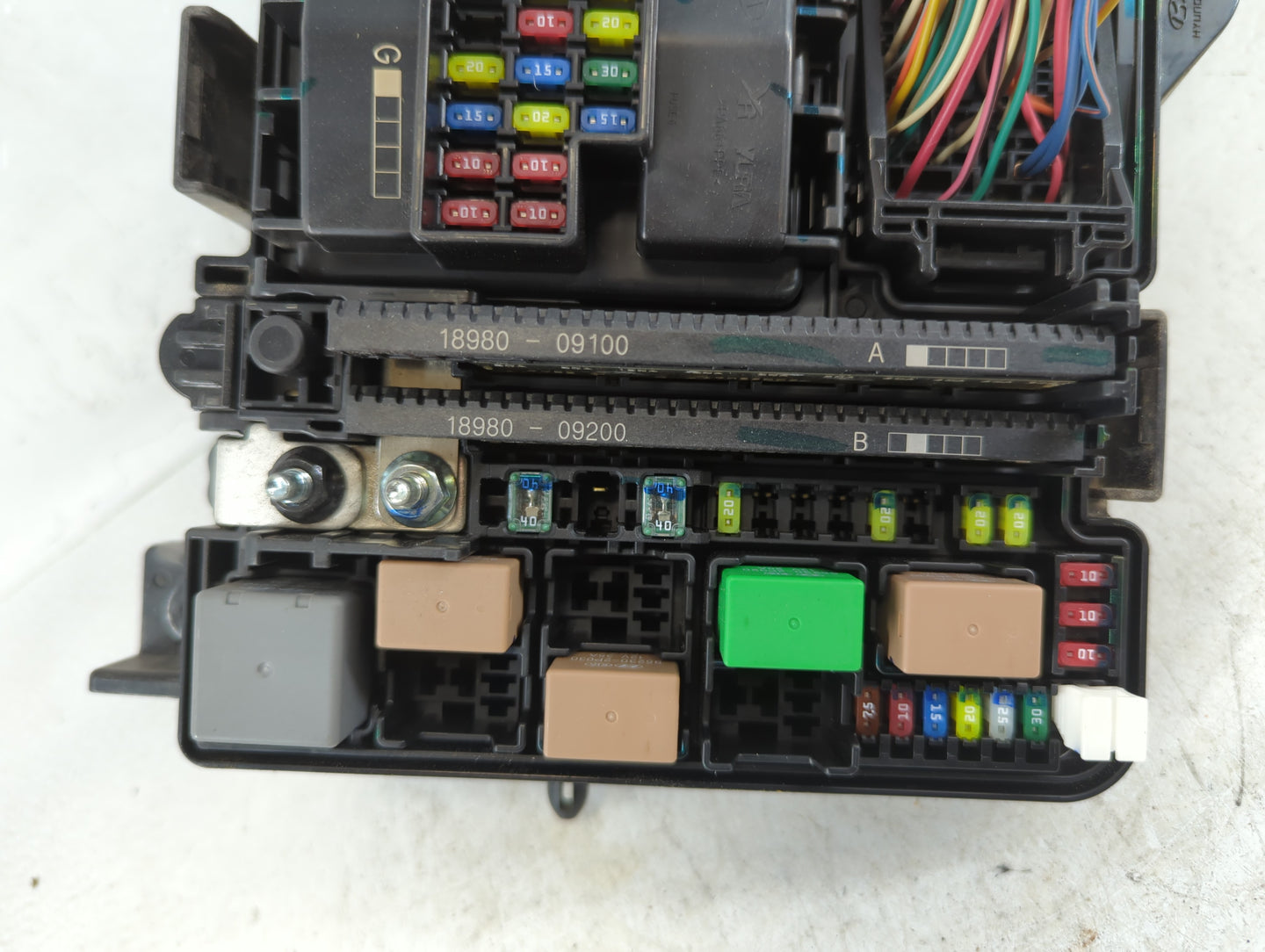 2018-2019 Hyundai Sonata Fusebox Fuse Box Panel Relay Module P/N:91951-C2850 Fits Fits 2018 2019 OEM Used Auto Parts - Oemus