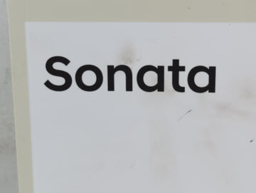 2018 Hyundai Sonata Owners Manual Book Guide P/N:JC1O-EU76B OEM Used Auto Parts