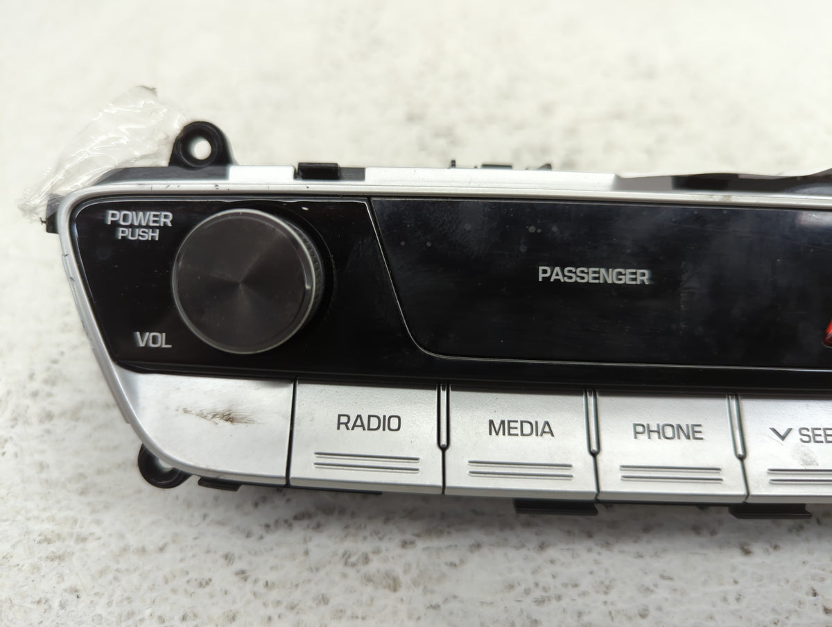 2018-2019 Hyundai Sonata Information Radio Display Screen 732075 - Oemusedautoparts1.com