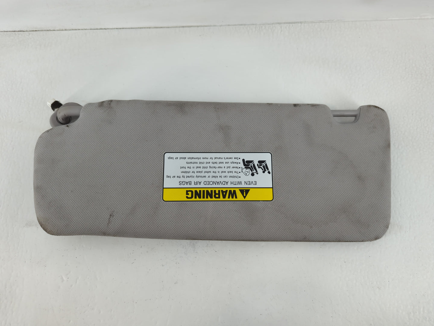 2016-2019 Hyundai Sonata Sun Visor Shade Replacement Passenger Right Mirror Fits Fits 2016 2017 2018 2019 OEM Used Auto Part