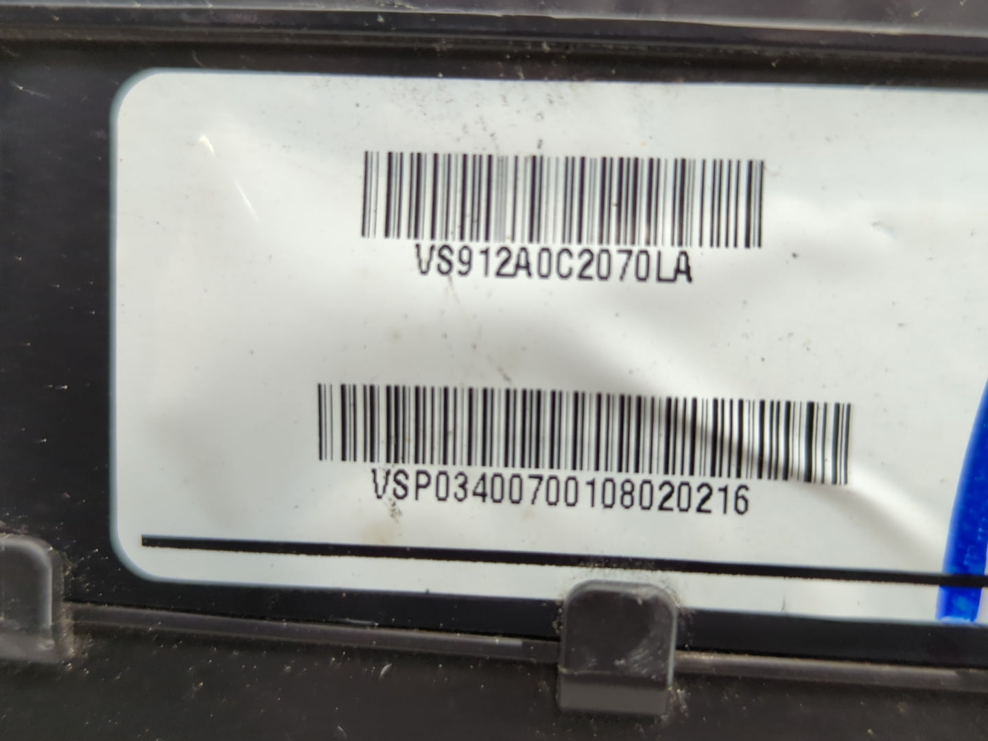 2018-2019 Hyundai Sonata Fusebox Fuse Box Panel Relay Module P/N:VS912A0C2070LA Fits Fits 2018 2019 OEM Used Auto Parts - Oe