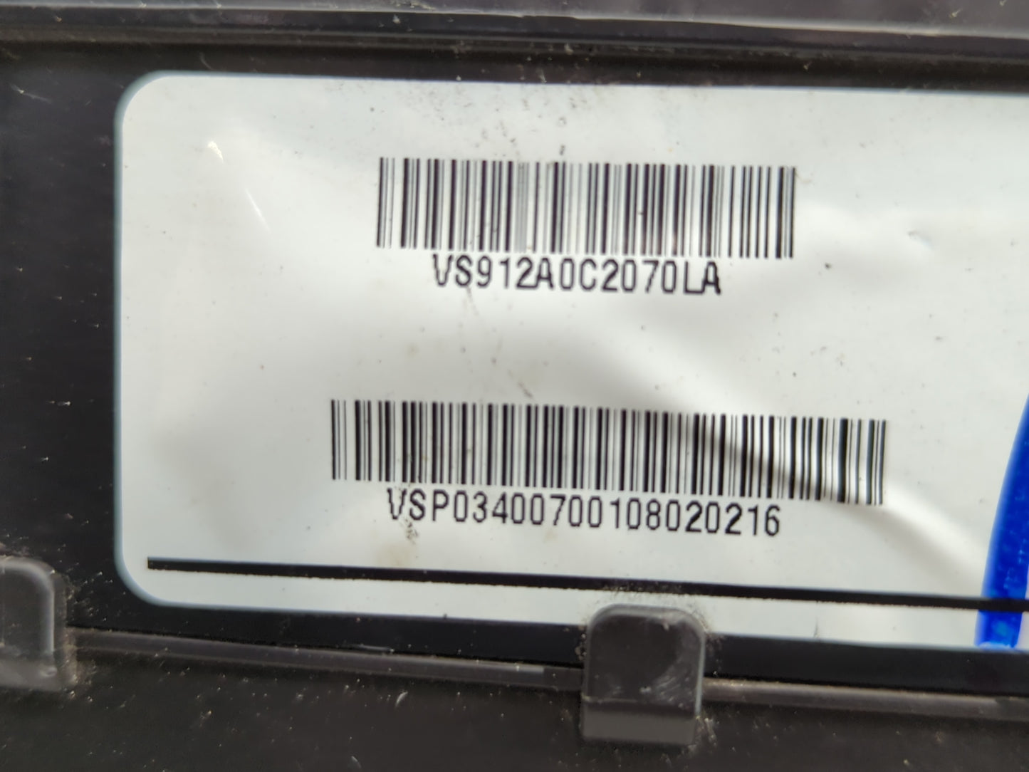 2018-2019 Hyundai Sonata Fusebox Fuse Box Panel Relay Module P/N:VS912A0C2070LA Fits Fits 2018 2019 OEM Used Auto Parts - Oe