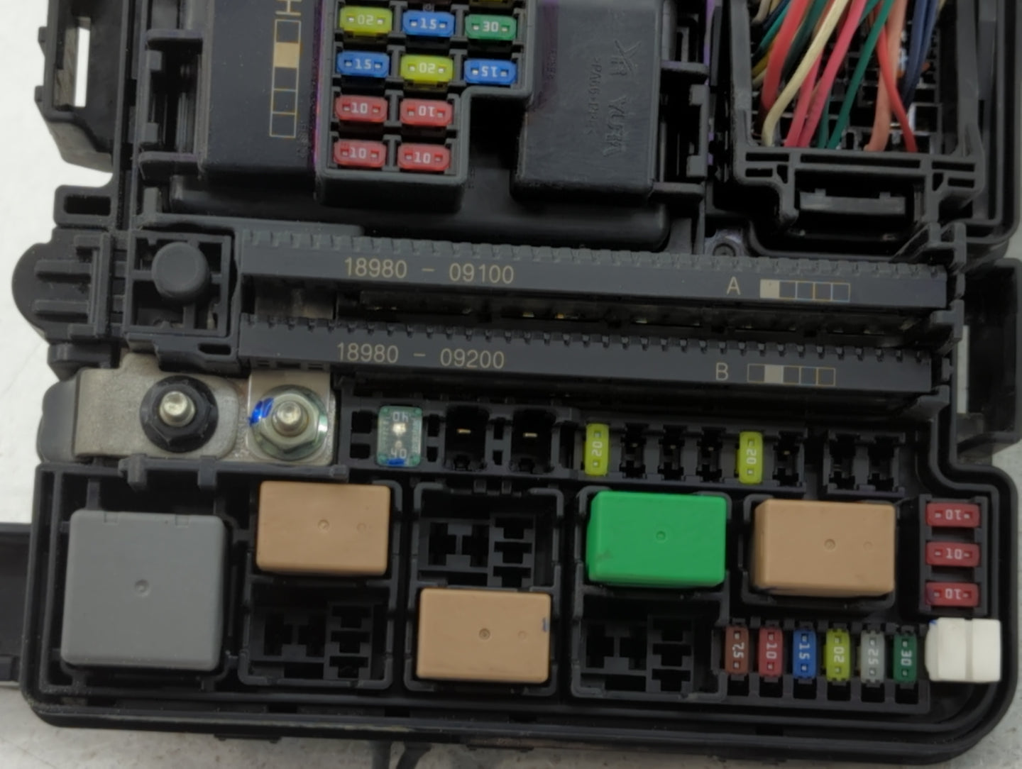 2018-2019 Hyundai Sonata Fusebox Fuse Box Panel Relay Module P/N:VS912A0C2291LA Fits Fits 2018 2019 OEM Used Auto Parts - Oe