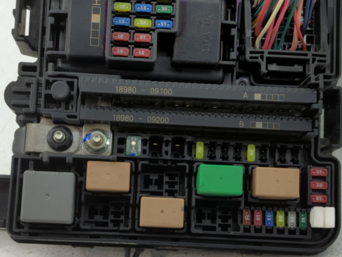 2018-2019 Hyundai Sonata Fusebox Fuse Box Panel Relay Module P/N:VS912A0C2291LA Fits Fits 2018 2019 OEM Used Auto Parts - Oe