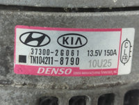 2015-2019 Hyundai Sonata Alternator Replacement Generator Charging Assembly Engine OEM P/N:TN104211-8790 37300-2G061 Fits OE