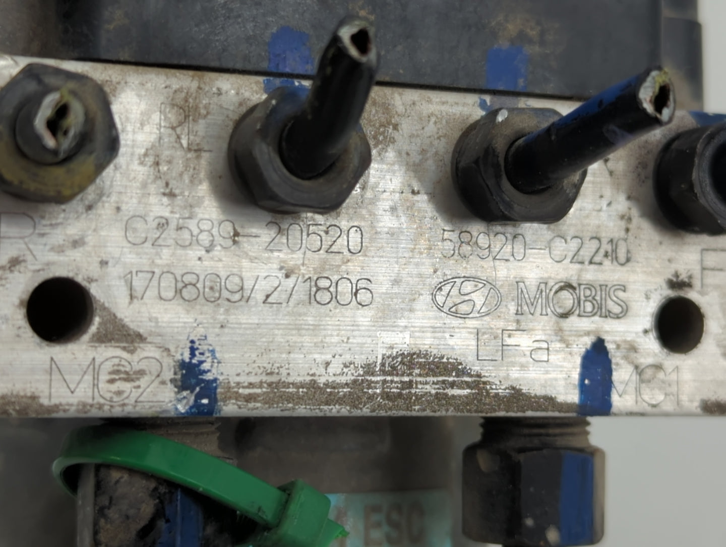 2018-2019 Hyundai Sonata ABS Pump Control Module Replacement P/N:58920-C2210 C2589-20520 Fits Fits 2018 2019 OEM Used Auto P