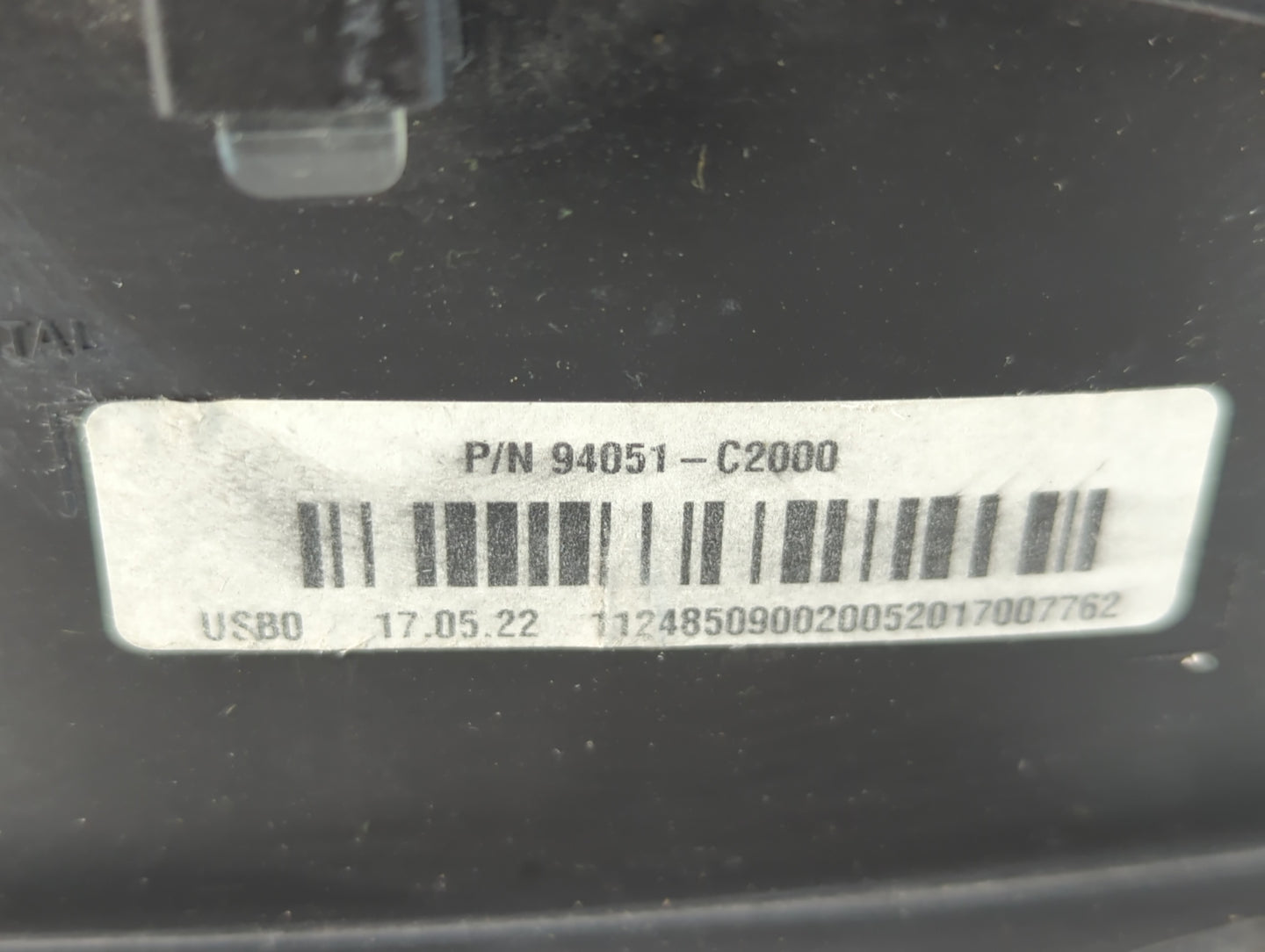 2018 Hyundai Sonata Instrument Cluster Speedometer Gauges P/N:94051-C2000 Fits OEM Used Auto Parts - Oemusedautoparts1.com