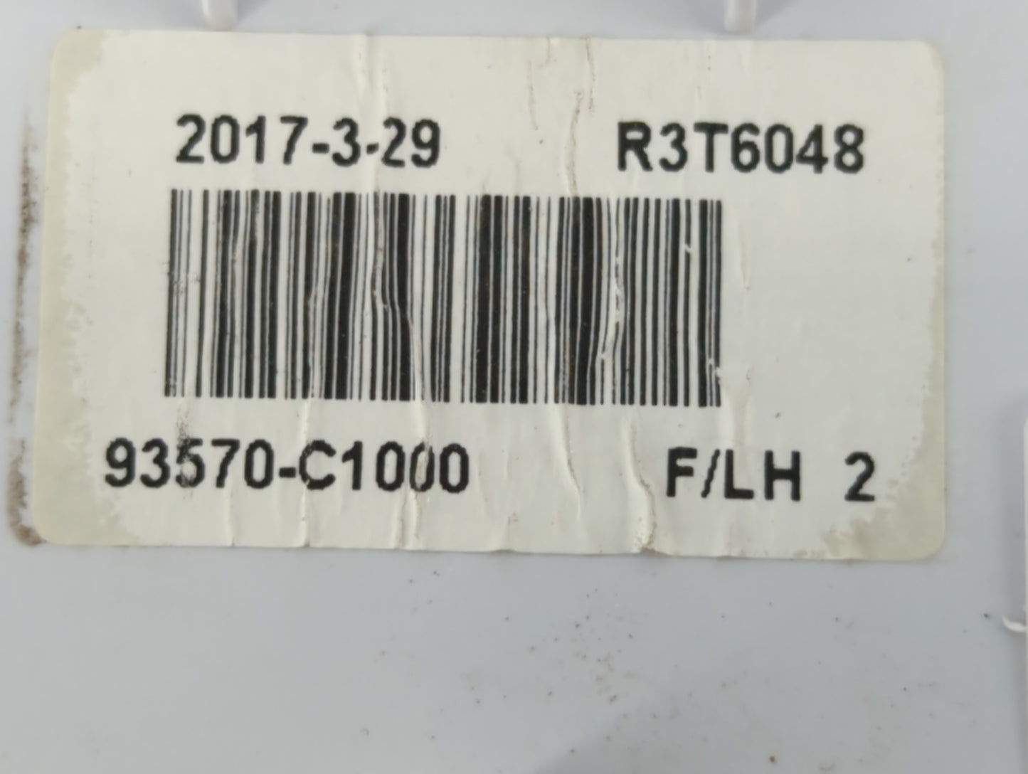 2018-2019 Hyundai Sonata Master Power Window Switch Replacement Driver Side Left P/N:93570-C1000 Fits Fits 2018 2019 OEM Use