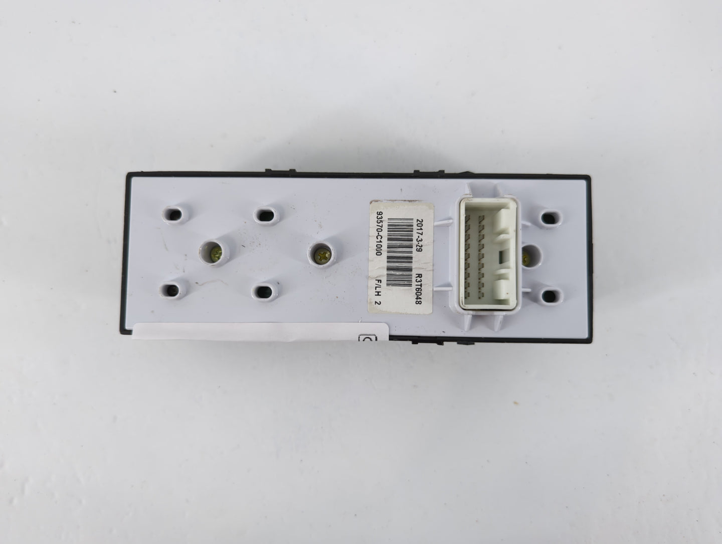 2018-2019 Hyundai Sonata Master Power Window Switch Replacement Driver Side Left P/N:93570-C1000 Fits Fits 2018 2019 OEM Use