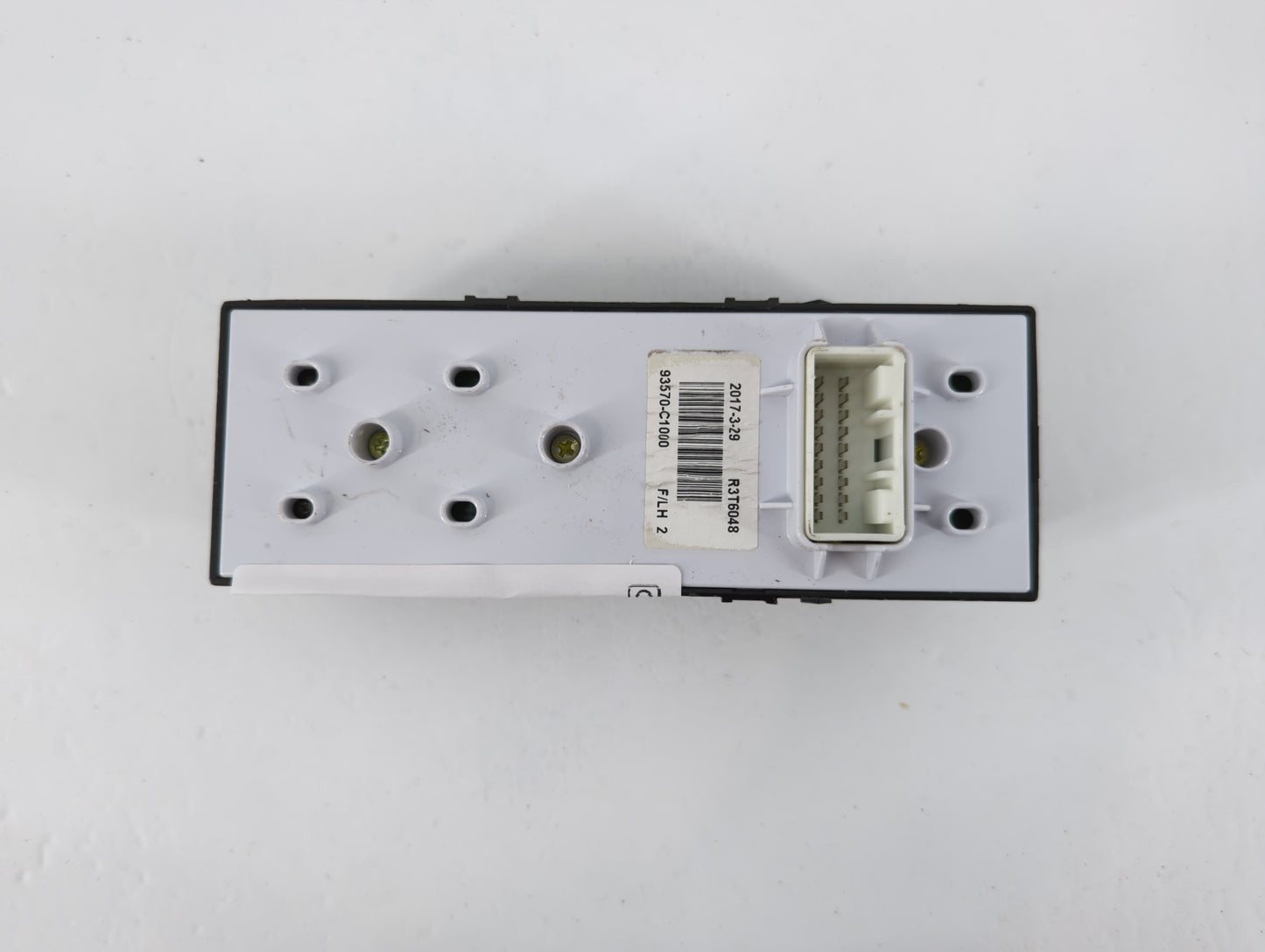 2018-2019 Hyundai Sonata Master Power Window Switch Replacement Driver Side Left P/N:93570-C1000 Fits Fits 2018 2019 OEM Use