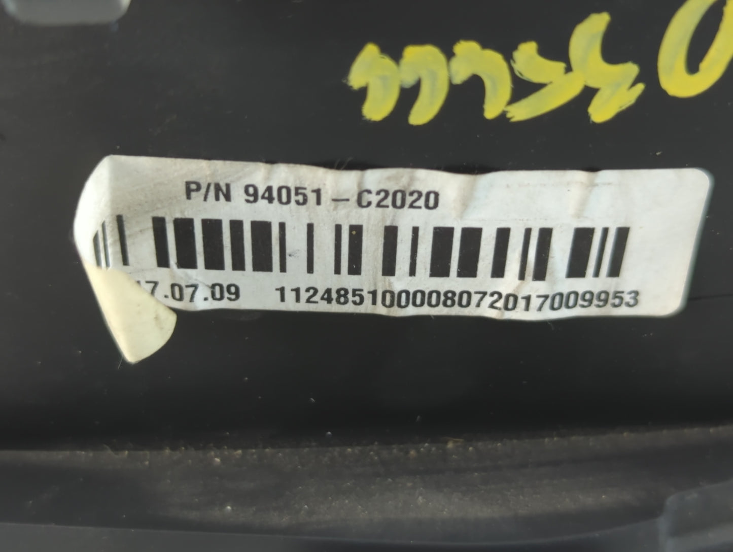 2018 Hyundai Sonata Instrument Cluster Speedometer Gauges P/N:94051-C2020 Fits OEM Used Auto Parts - Oemusedautoparts1.com