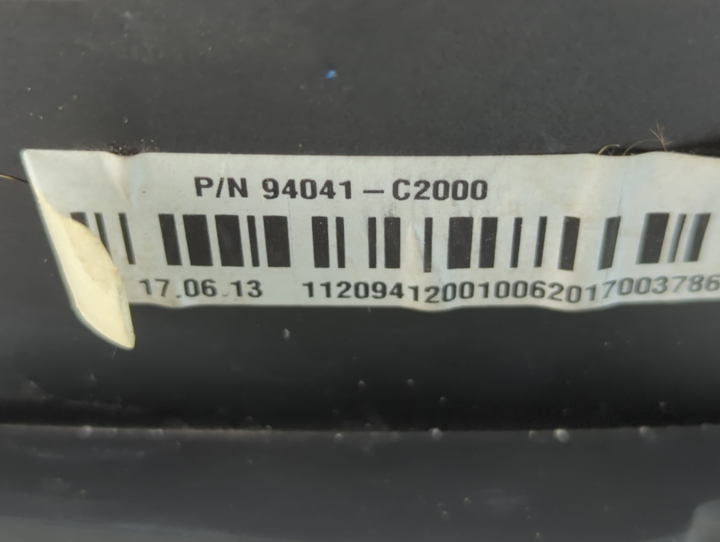 2018 Hyundai Sonata Instrument Cluster Speedometer Gauges P/N:94041-C2000 Fits OEM Used Auto Parts - Oemusedautoparts1.com